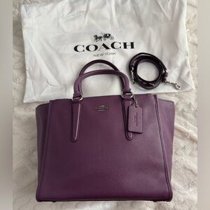 LIKE NEW COACH CROSBY CARRYALL (Excellent Preloved Condition)